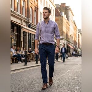 Gap Premium slim-fit dress shirt, M